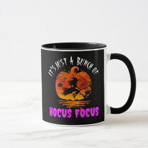 Es ist nur ein Haufen Hokuspokus Kürbis Halloween Tasse