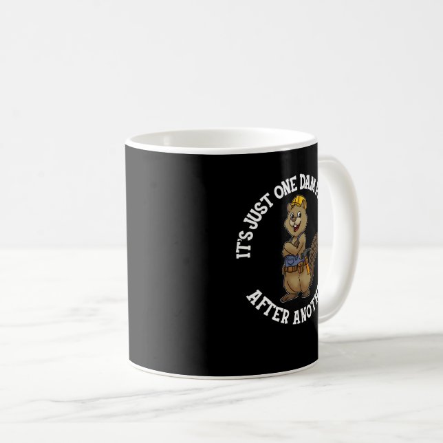 Es ist nur ein Projekt nach einem anderen Handyman Kaffeetasse (VorderseiteRechts)