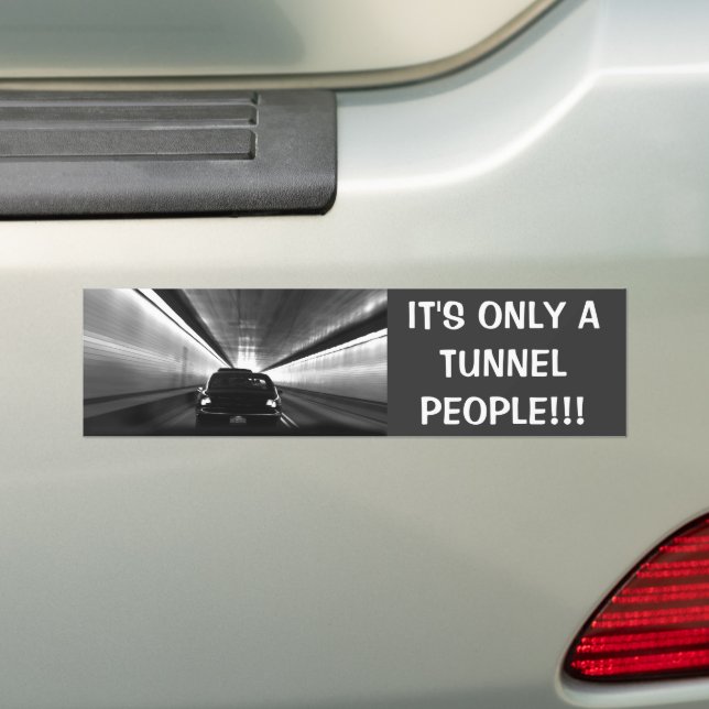 Es ist nur ein Tunnelvolk! PITTSBURGH Autoaufkleber (Auf Auto)