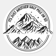 Es ist nur eine halbe Meile oder so - lustiges Wan