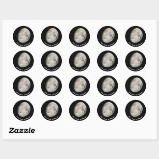 Es ist nur eine Phase Mond Aufkleber