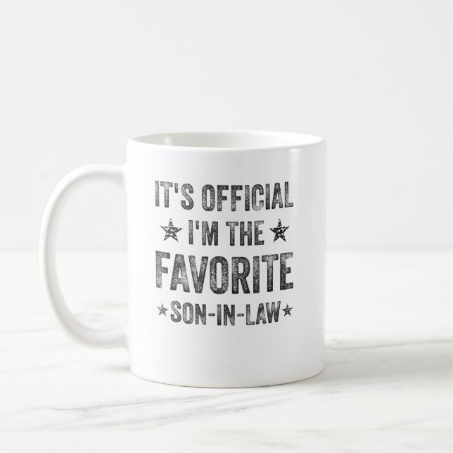 Es ist Offiziell, dass ich der Lieblings-Schwieger Kaffeetasse (Links)
