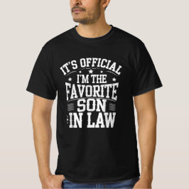 Es ist Offiziell, dass ich der Lieblingsjunge im J T-Shirt