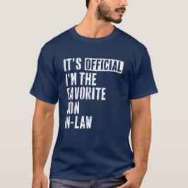 Es ist Offiziell, dass ich der Lieblingsjunge im J T-Shirt