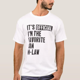 Es ist Offiziell, dass ich der Lieblingsjunge im J T-Shirt