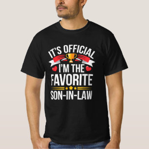 Es ist Offiziell, dass ich der Lieblingsjunge im J T-Shirt