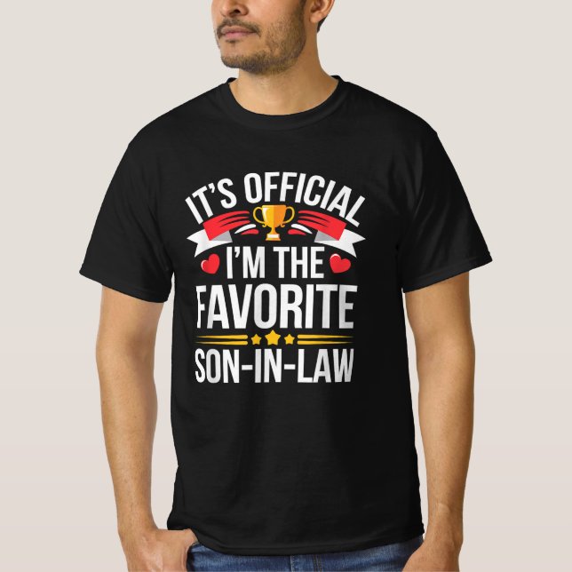 Es ist Offiziell, dass ich der Lieblingsjunge im J T-Shirt (Vorderseite)
