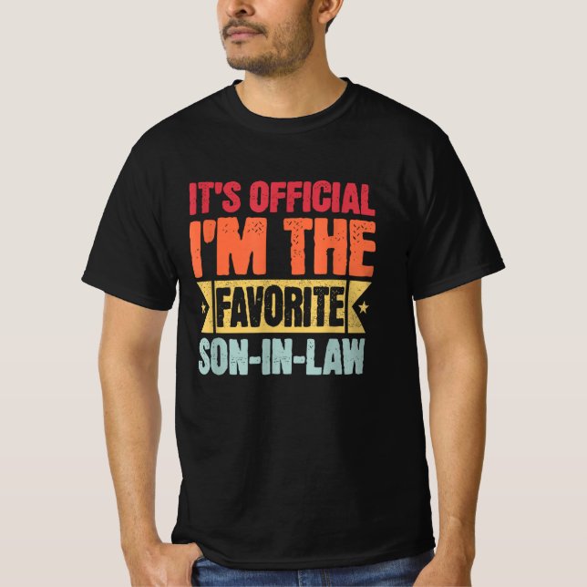 Es ist Offiziell, dass ich der Lieblingsjunge im J T-Shirt (Vorderseite)
