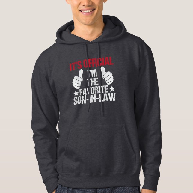 Es ist Offiziell, dass ich der Lieblingsschwester  Hoodie (Vorderseite)