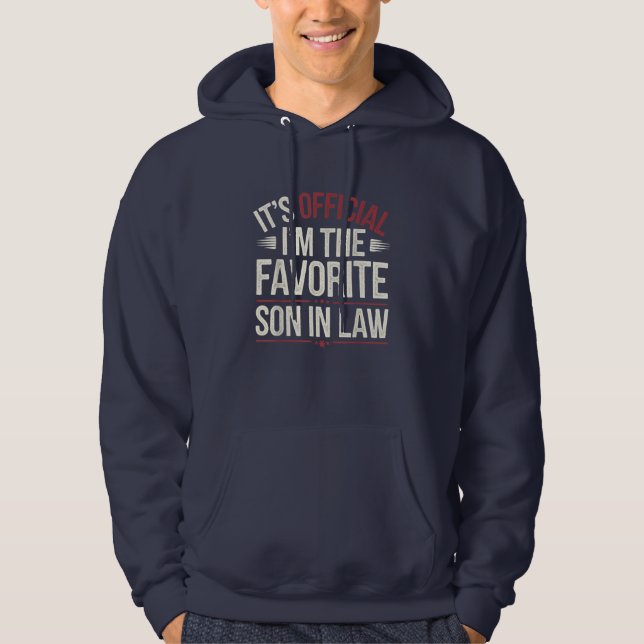 Es ist Offiziell, dass ich der Lieblingsschwester  Hoodie (Vorderseite)