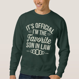 Es ist Offiziell, dass ich der Lieblingsschwester Sweatshirt