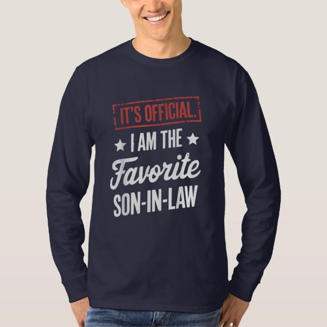 Es ist Offiziell, dass ich der Lieblingsschwester  T-Shirt (Vorderseite)