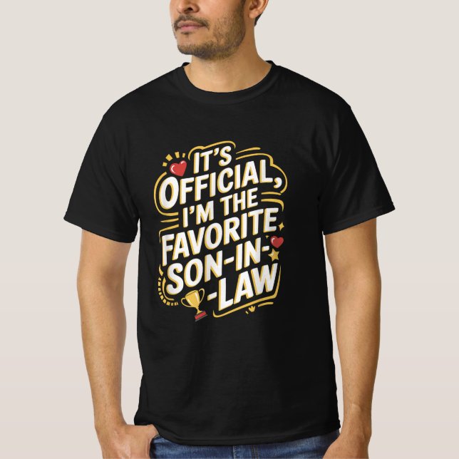 Es ist Offiziell, dass ich der Lieblingsschwester  T-Shirt (Vorderseite)