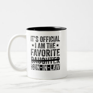 Es ist Offiziell, dass ich der Lieblingsschwester  Zweifarbige Tasse