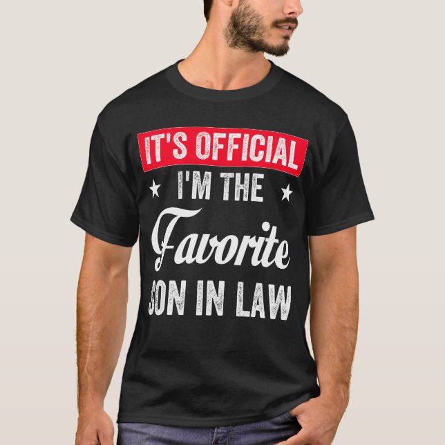 Es ist Offiziell, dass ich der Lieblingssöhne im J T-Shirt (Vorderseite)