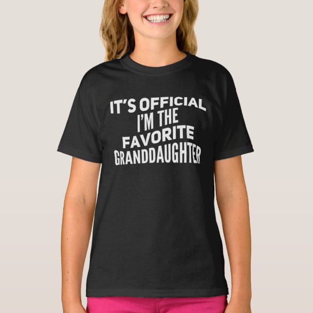 Es ist offiziell, dass ich die Lieblingsköpferin b T-Shirt (Vorderseite)