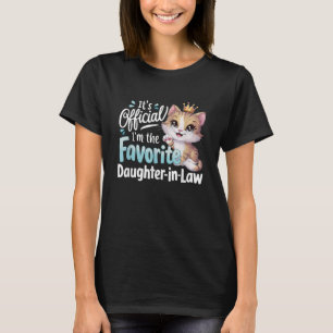 Es ist Offiziell, dass ich die Lieblingsschwester T-Shirt