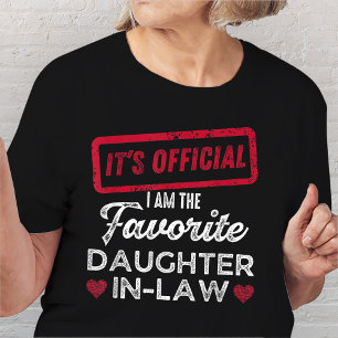 Es ist Offiziell, dass ich die Lieblingsschwester  T-Shirt