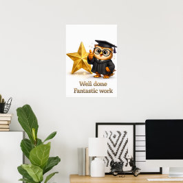 Es ist offiziell, gut gemacht, Goldstern-Erreichun Poster