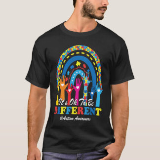 Es ist ok, ein anderer Autismus-Bewusstseinswert z T-Shirt