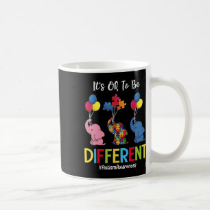 Es ist OK, ein anderes Autismus-Bewusstsein Kinder Kaffeetasse