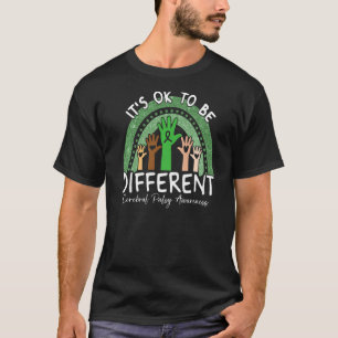 Es ist ok, ein anderes Bewusstsein für die Zerebra T-Shirt