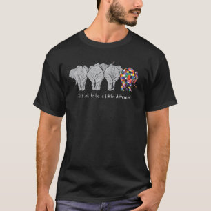 Es ist ok, ein bisschen anders Elefantenwitz zu se T-Shirt