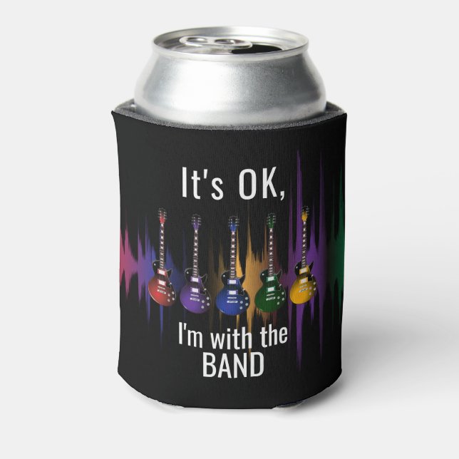 Es ist OK, ich bin bei der Band! Dosenkühler (Kanne Rückseite)