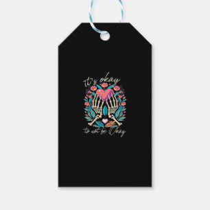 Es ist OK, nicht zu funktionieren - Skeletthandsch Geschenkanhänger