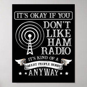 Es ist ok, wenn dir Amateurfunk für ein Radio nich Poster