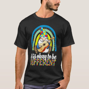 Es ist okay, anders zu sein Autism Awareness Kind  T-Shirt