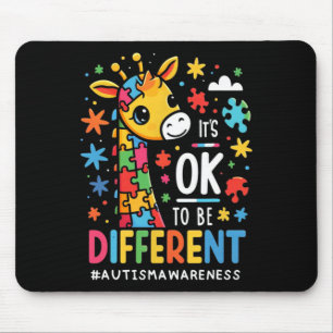Es ist okay, anders zu sein, Autismus-Bewusstsein, Mousepad