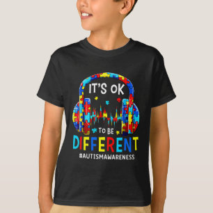 Es ist okay, anders zu sein Cool Autism Awareness T-Shirt