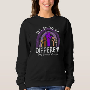 Es ist okay, anders zu sein Drogenüberdosis-Bewuss Sweatshirt