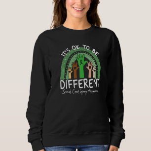 Es ist okay, anders zu sein Rückenmarksverletzung Sweatshirt