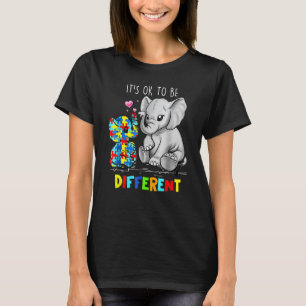 Es ist okay, anders zu sein, süsser Elefant, Autis T-Shirt