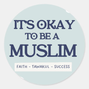 Es ist okay, ein Muslim zu sein Aufkleber
