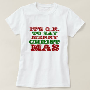 Es ist OKAY, frohe Weihnacht-Shirt zu sagen T-Shirt