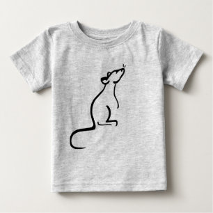 Es ist onsie Logo einer Ratte Welt Baby T-shirt