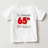 Es ist Opa's 65. Geburtstag für Großkind