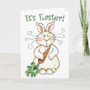 Es ist Ostern! - Grußkarte Feiertagskarte