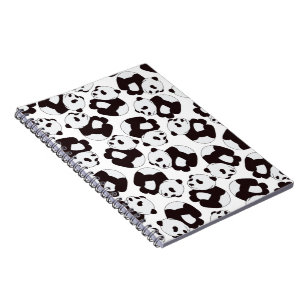 Es ist Panda-Zeit! Notizbuch Notizblock