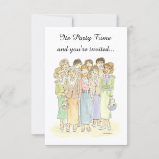 Es ist Partyzeit, meine Freunde Einladung