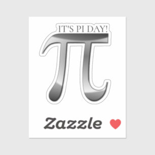 Es ist Pi Day! Aufkleber