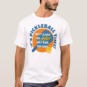 ES IST PICKLEBALL-ZEIT Lustiger Pickleball T-Shirt