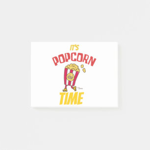 Es ist Popcorn Zeit Lustig Post-it Klebezettel