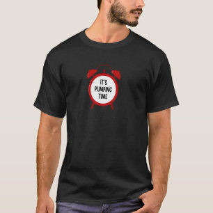 Es ist Pumpzeit - mit einer Uhr T-Shirt