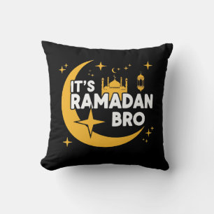 Es ist Ramadan Bro Frohes Fasten Islamischer Halbm Kissen