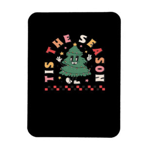 Es ist Retro-Halloween-Saison Grusel-Saison Herbst Magnet