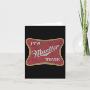 Es ist Robert Müller Time Anti Trump Resist T-Shir Karte